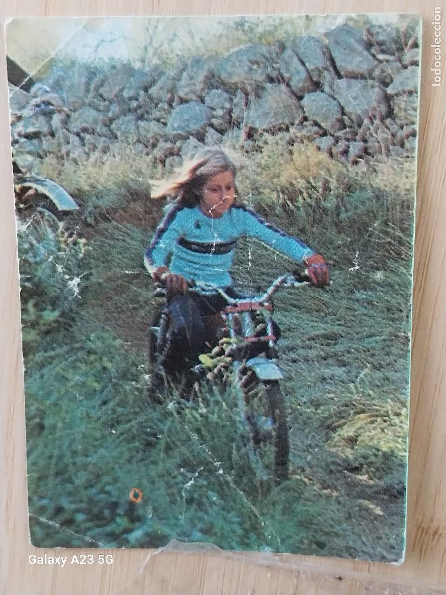 Coleccionismo cromos antiguos: BIMBO PASTELITOS A&Ntilde;O 1975 MUNDO MOTOS CROMO 101 SIN PEGAR NUNCA +++