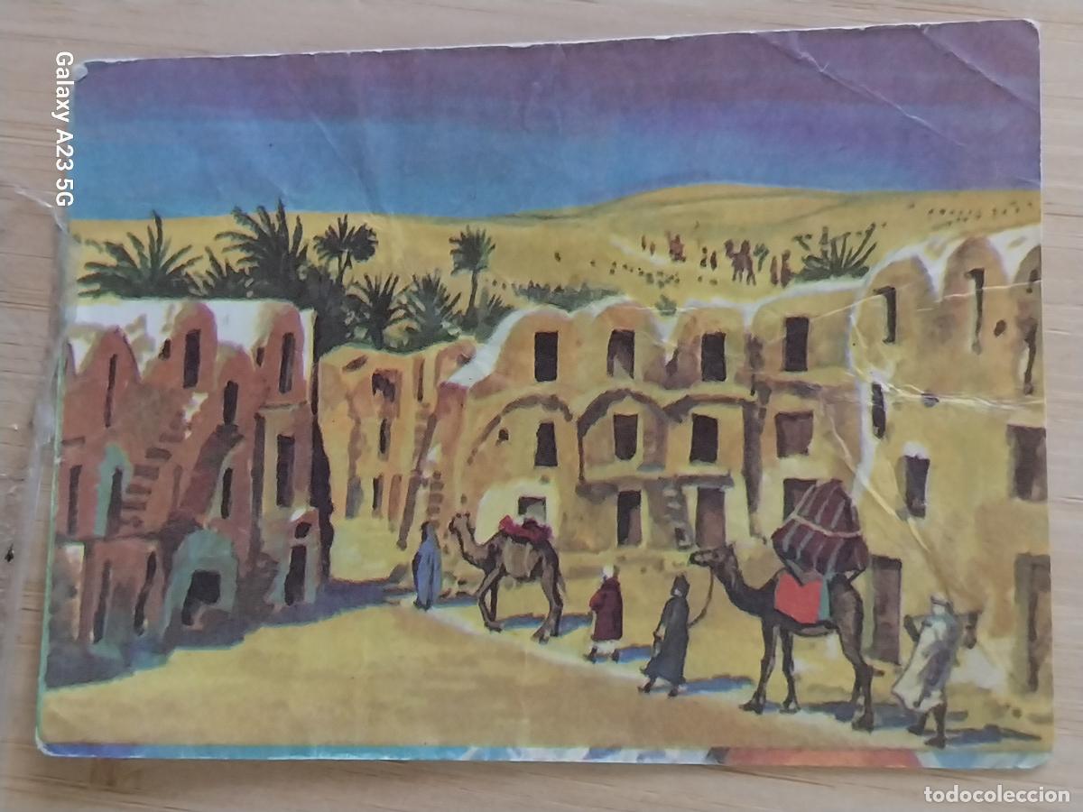 Coleccionismo cromos antiguos: BIMBO PASTELITOS A&Ntilde;O 1974 ADIVINANZAS 2 CROMO 209 NOMADAS DESIERTO SIN PEGAR NUNCA