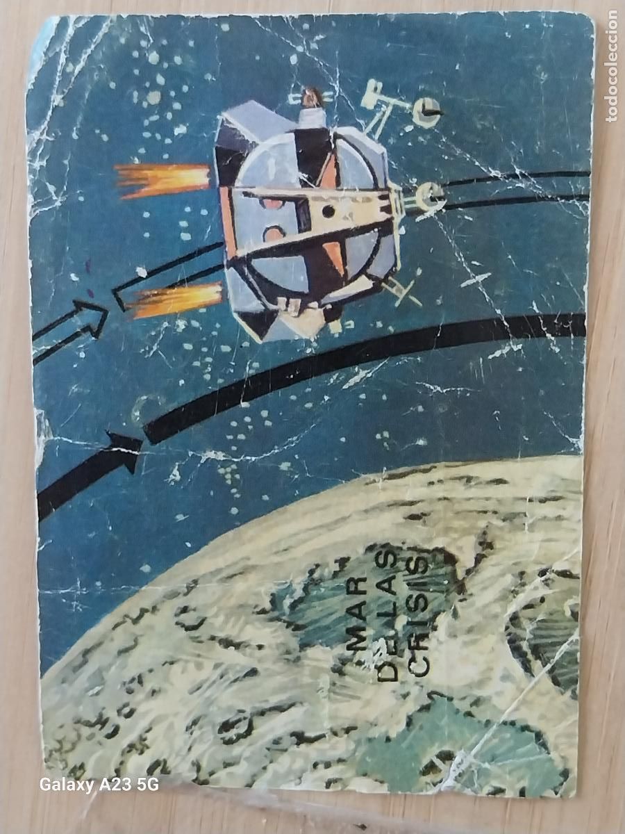 Coleccionismo cromos antiguos: BIMBO PASTELITOS A&Ntilde;O 1974 NUESTRO MUNDO 3 CROMO 99 LEM SIN PEGAR NUNCA