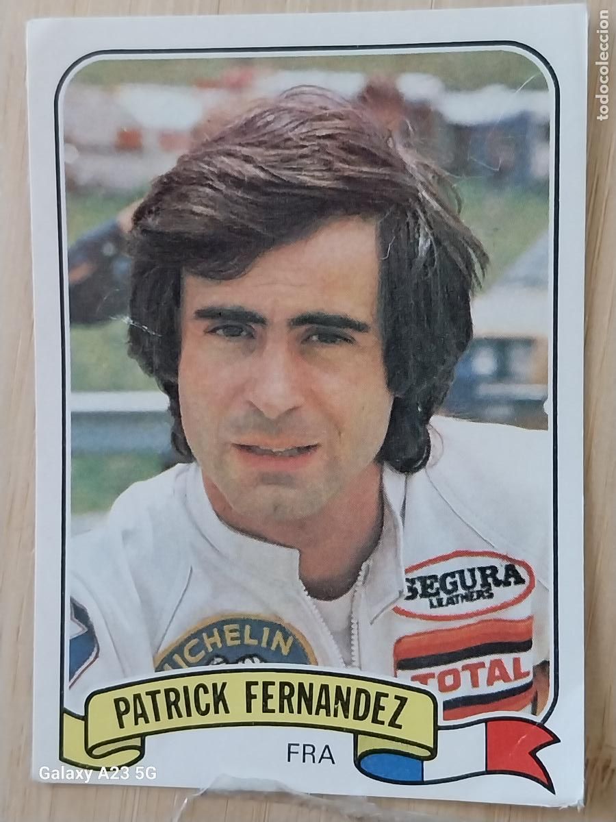 Coleccionismo cromos antiguos: PATRICK FERNANDEZ MOTO SPORT PANINI CROMO 44 SIN PEGAR NUNCA