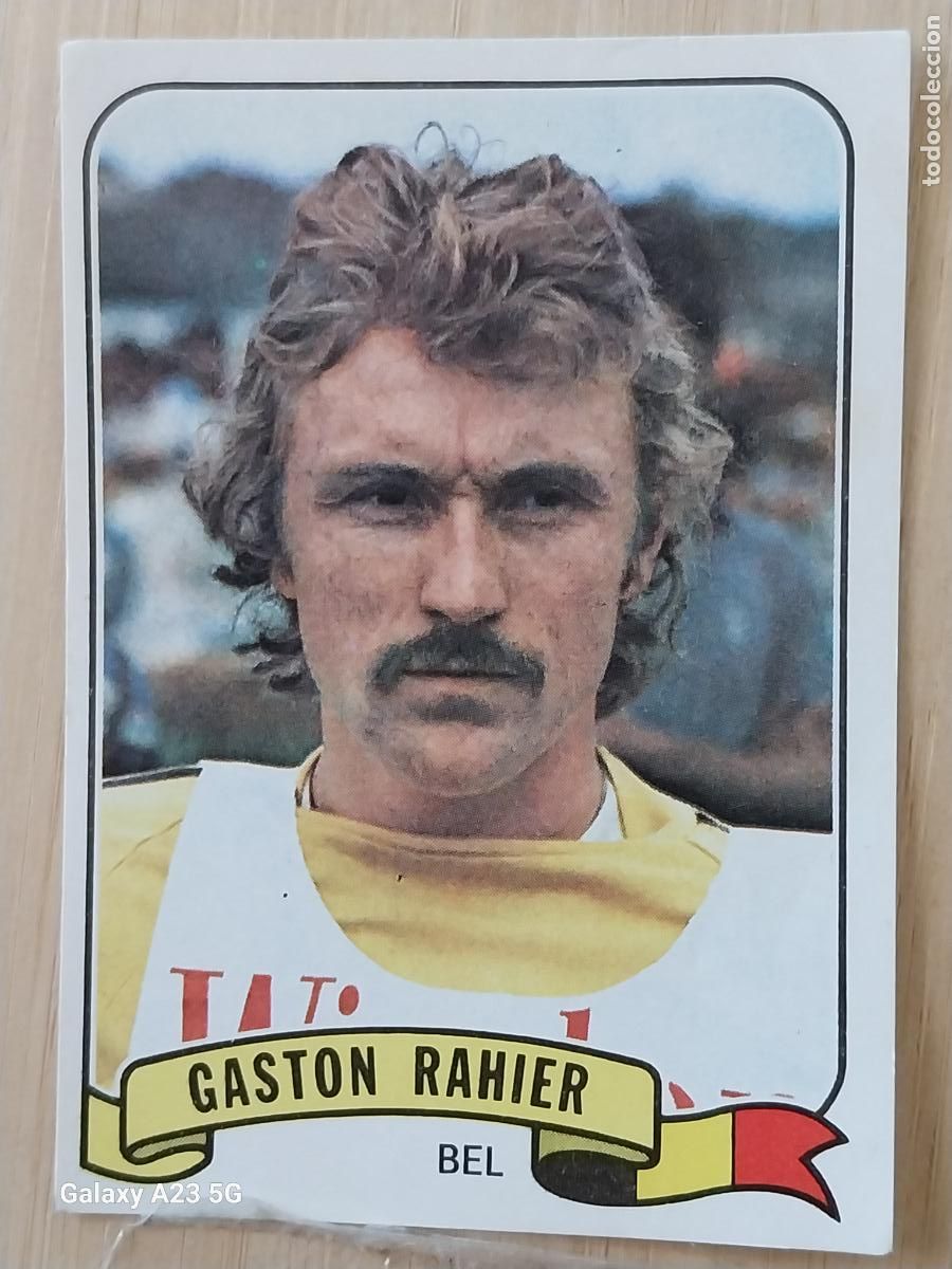 Coleccionismo cromos antiguos: GASTON RAHIER MOTO SPORT PANINI CROMO 175 SIN PEGAR NUNCA