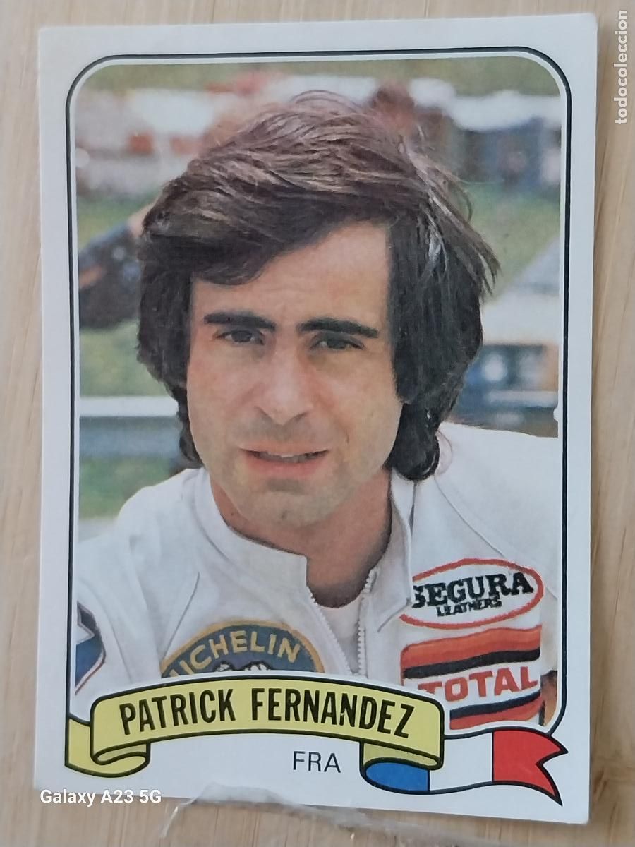 Coleccionismo cromos antiguos: PATRICK FERNANDEZ MOTO SPORT PANINI CROMO 44 * SIN PEGAR NUNCA