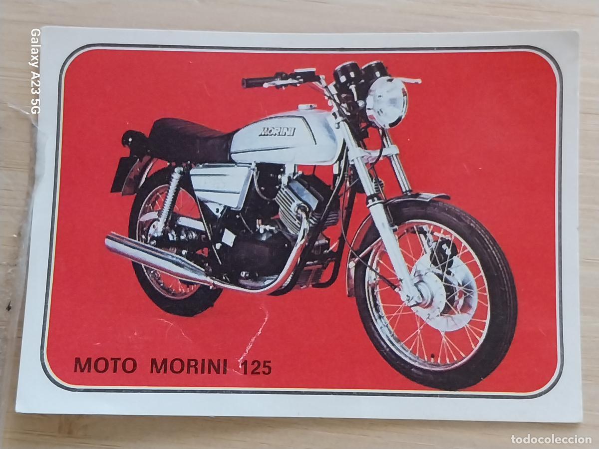 Coleccionismo cromos antiguos: MOTO MORINI 125 MOTO SPORT PANINI CROMO 278 * SIN PEGAR NUNCA