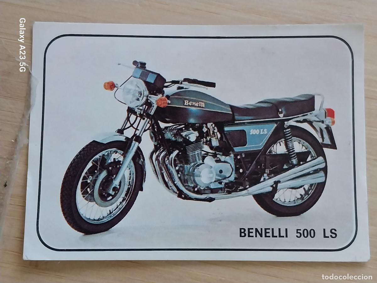 Coleccionismo cromos antiguos: BENELLI 500 LS MOTO SPORT PANINI CROMO 243 * SIN PEGAR NUNCA