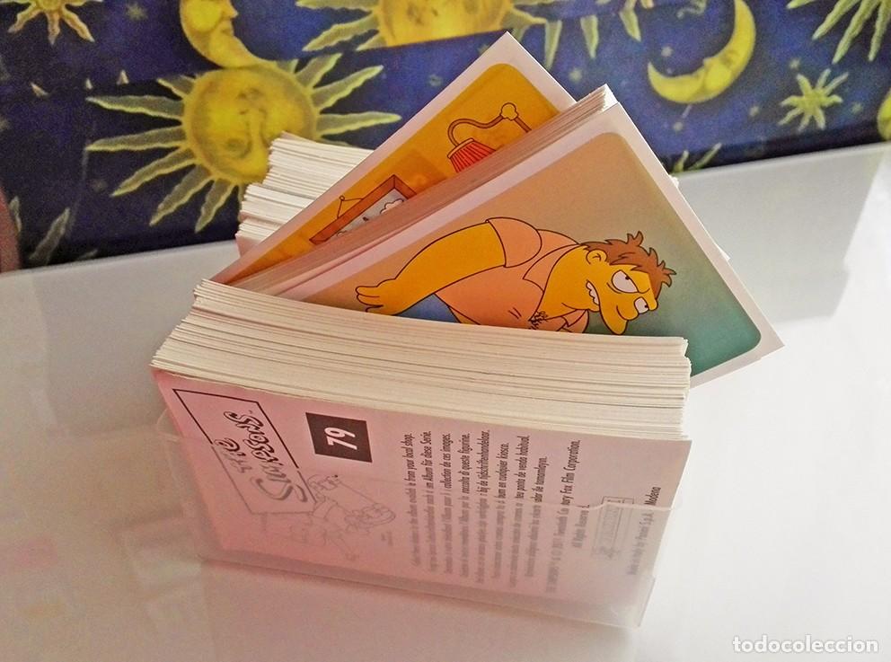 Coleccionismo cromos antiguos: Lote de 85 cromos de Los Simpsons springfield I, panini - Foto 2