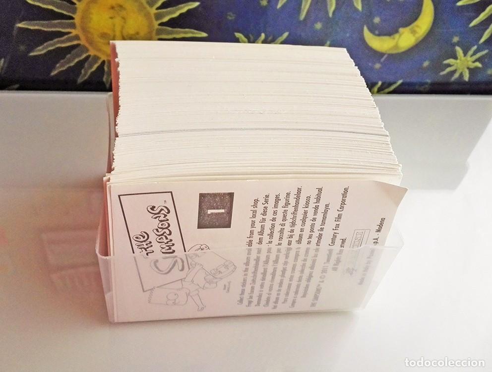Coleccionismo cromos antiguos: Lote de 85 cromos de Los Simpsons springfield I, panini - Foto 3