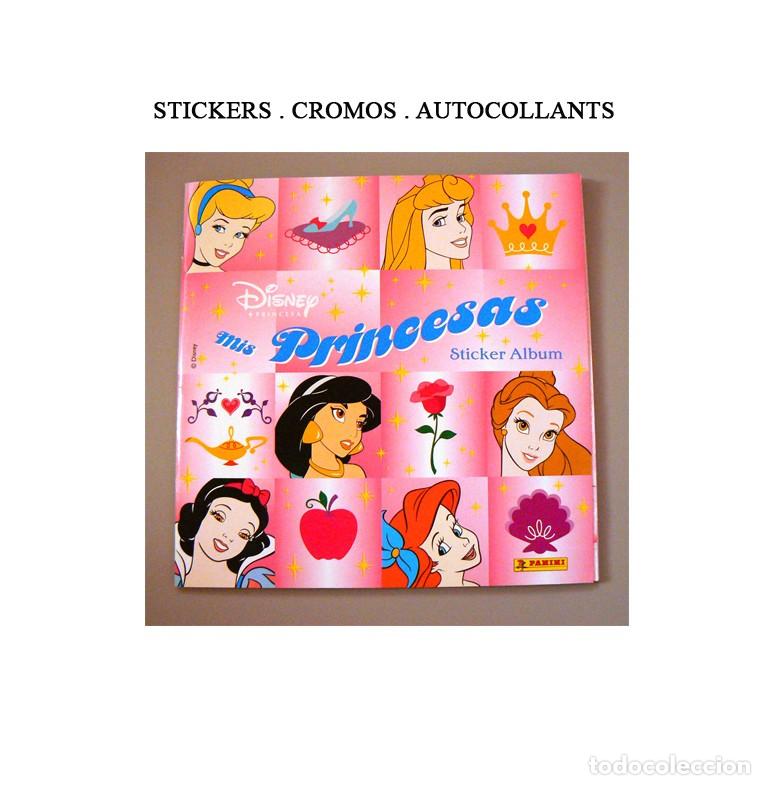 Coleccionismo cromos antiguos: Lote de 122 cromos de Mis princesas disney, panini