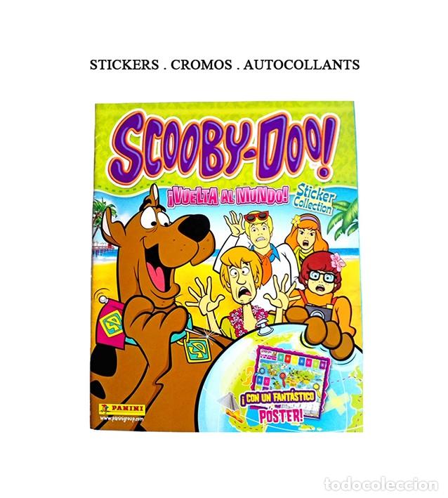 Coleccionismo cromos antiguos: Lote de 20 cromos de Scooby doo, la vuelta al mundo, panini