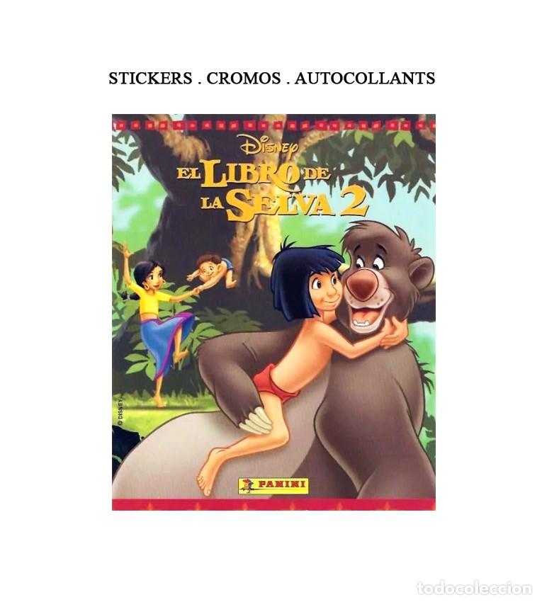 Coleccionismo cromos antiguos: Lote de 68 cromos de el Libro de la selva 2, panini