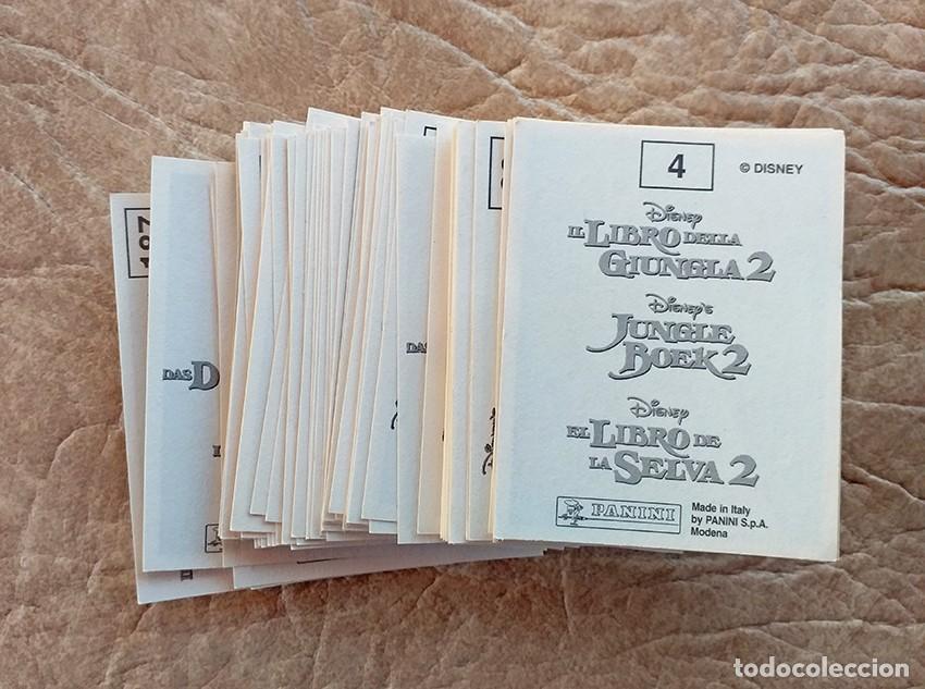 Coleccionismo cromos antiguos: Lote de 68 cromos de el Libro de la selva 2, panini - Foto 3
