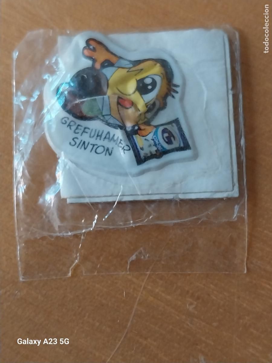 Coleccionismo cromos antiguos: GREFUSA GREFUHAMER SINTON CROMO SIN ABRIR BLISTER QUIOSCO PIPAS PLASTICO ORIGINAL
