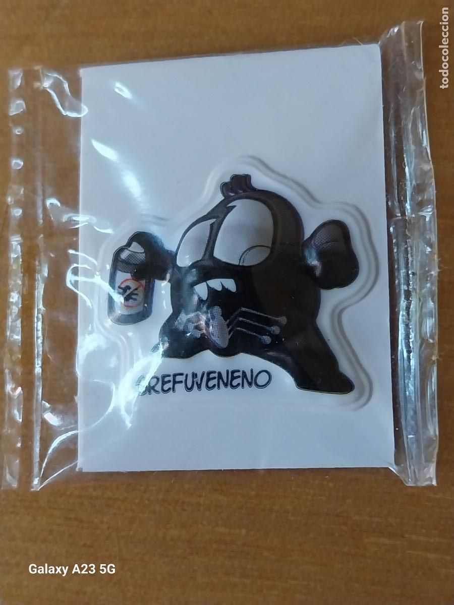 Coleccionismo cromos antiguos: GREFUSA GREFUVENENO CROMO SIN ABRIR BLISTER QUIOSCO PIPAS PLASTICO ORIGINAL