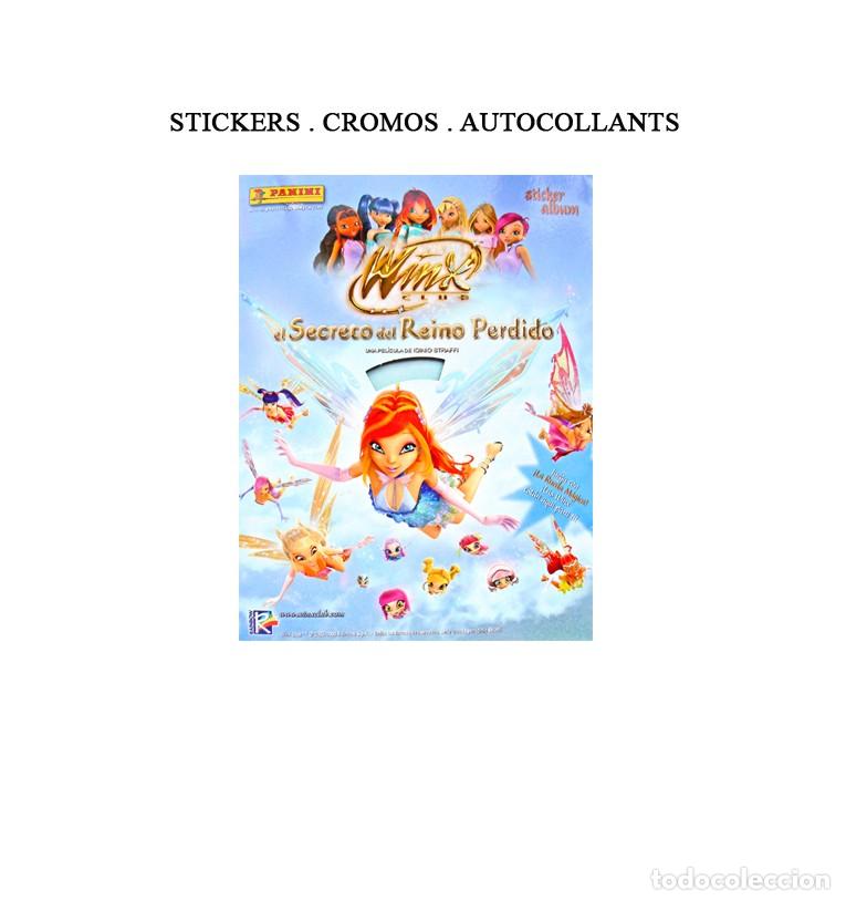 Coleccionismo cromos antiguos: Lote de 10 cromos de winx club y el secreto del reino perdido
