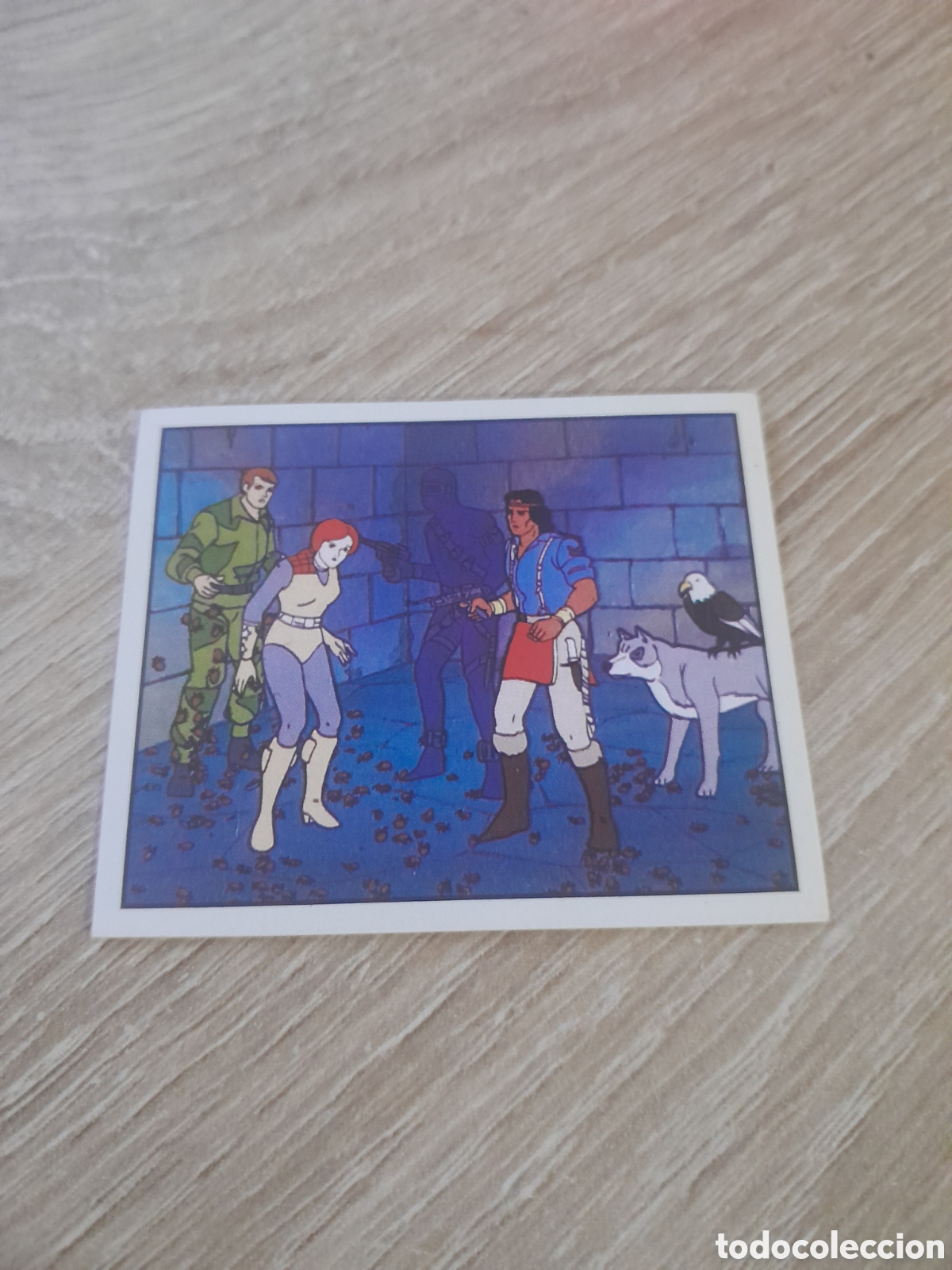 Collectionnisme Cartes &agrave; collectionner anciennes: Cromo n&ordm; 27 gijoe panini nunca pegado