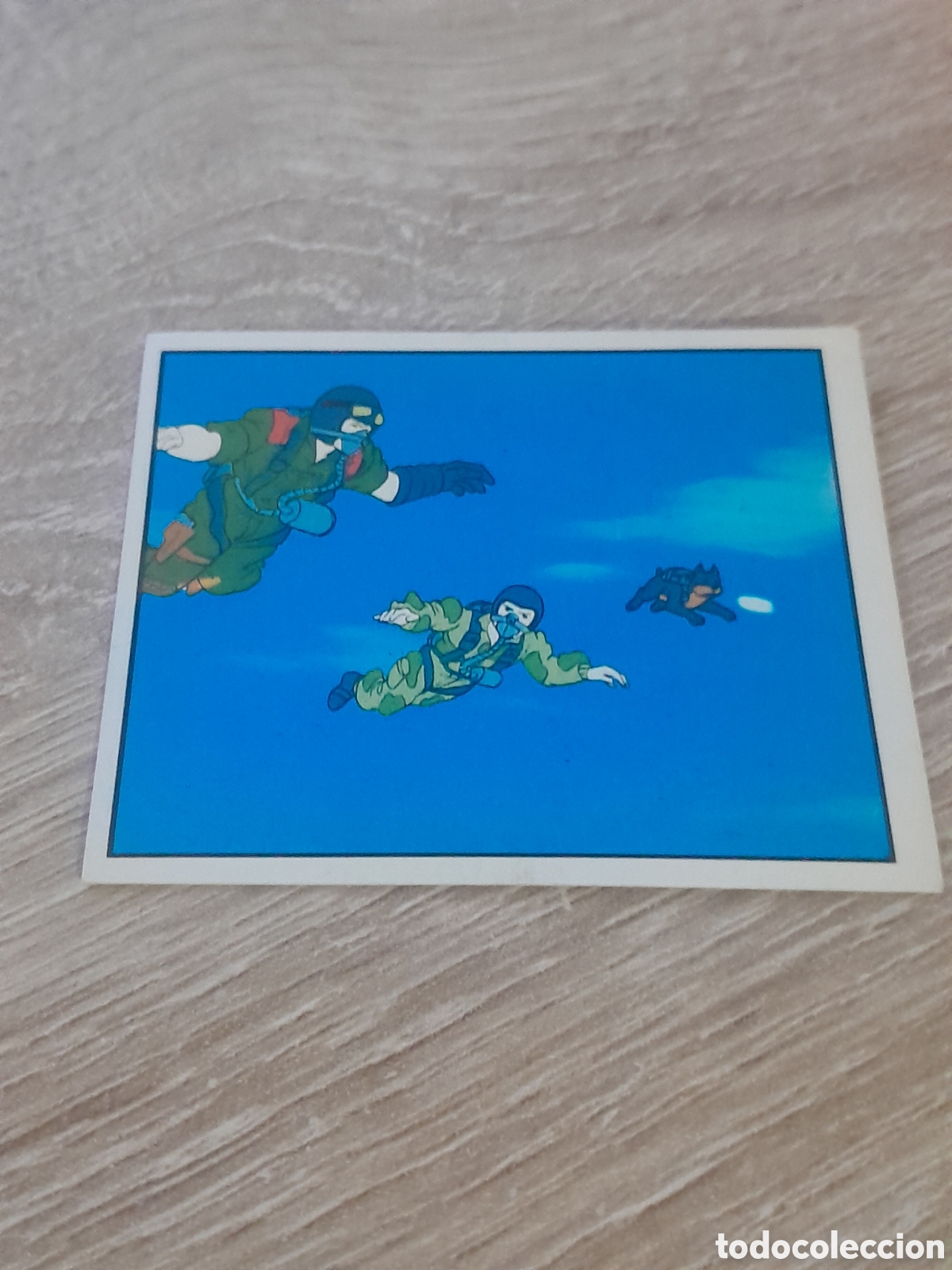 Collectionnisme Cartes &agrave; collectionner anciennes: Cromo n&ordm; 9 gijoe panini nunca pegado