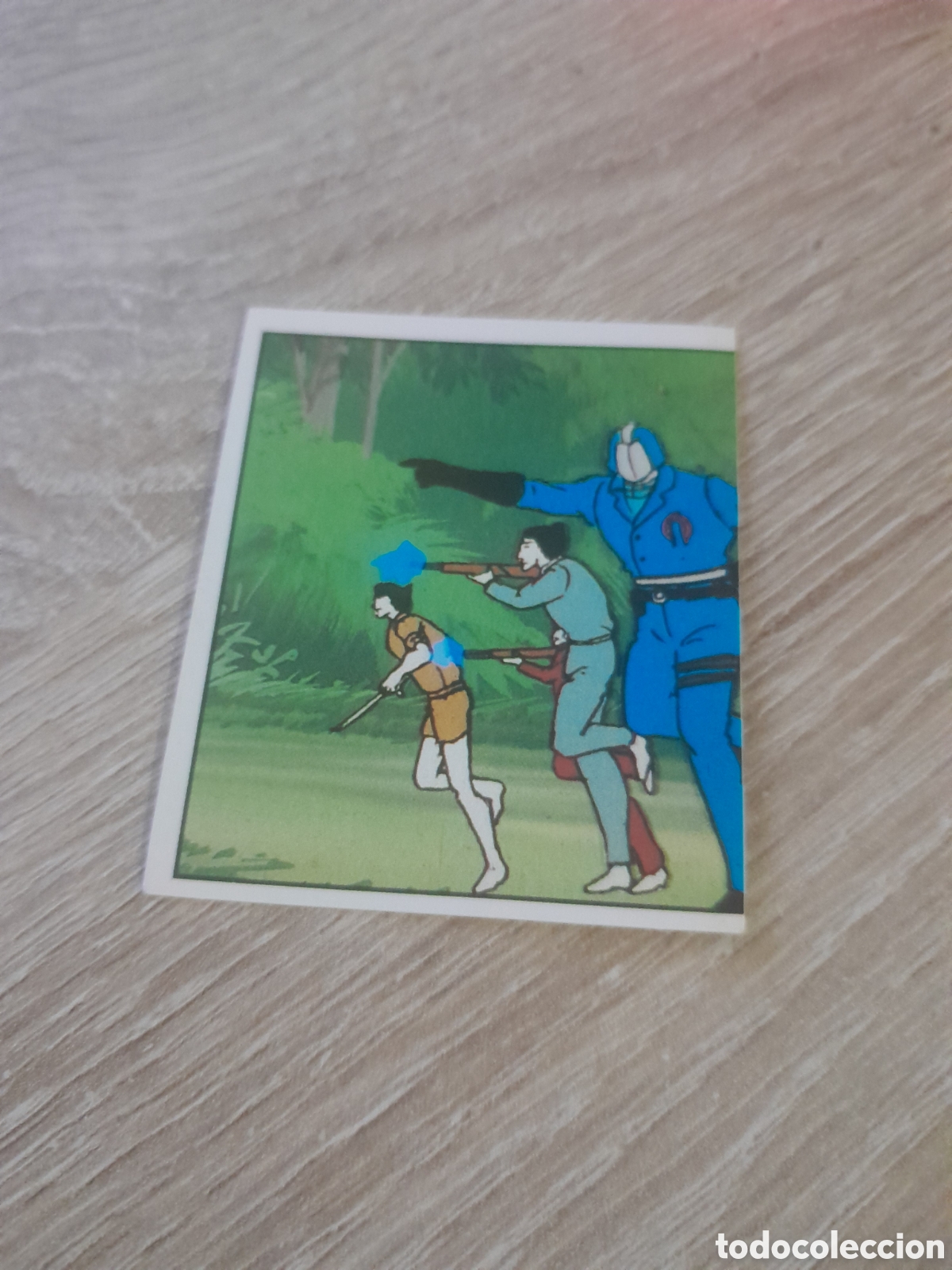 Collectionnisme Cartes &agrave; collectionner anciennes: Cromo n&ordm; 211 gijoe panini nunca pegado