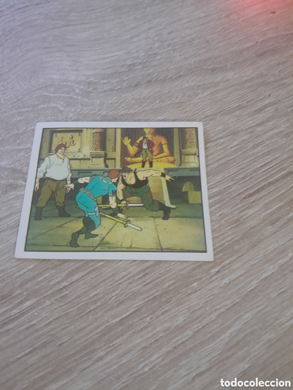 Collectionnisme Cartes &agrave; collectionner anciennes: Cromo n&ordm; 202 gijoe panini nunca pegado