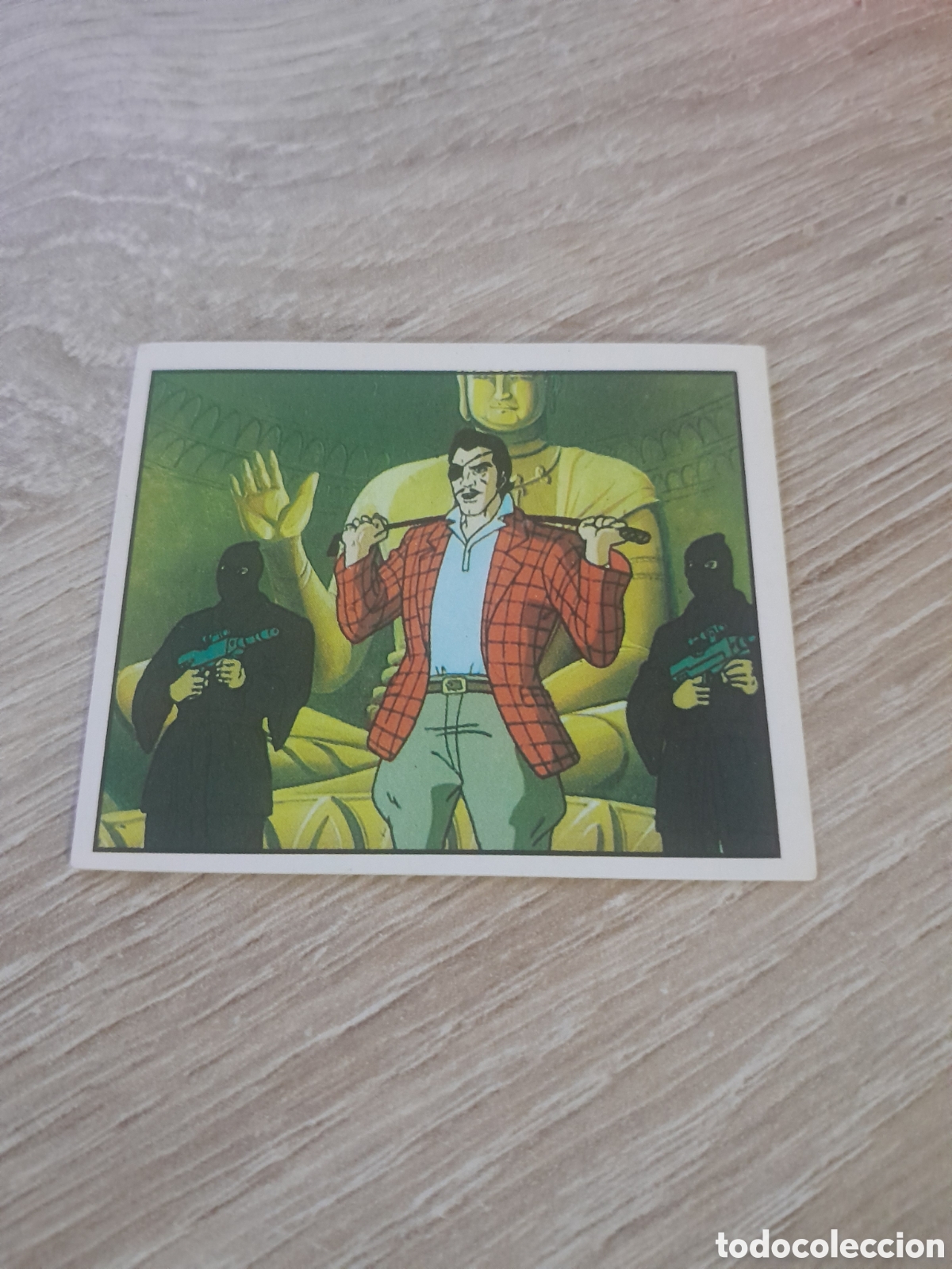 Collectionnisme Cartes &agrave; collectionner anciennes: Cromo n&ordm; 198 gijoe panini nunca pegado