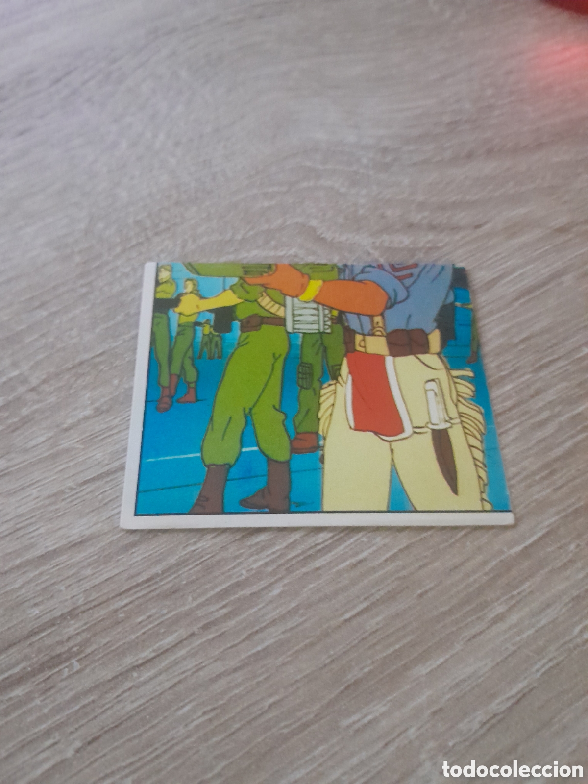 Coleccionismo cromos antiguos: Cromo n&ordm; 122 gijoe panini nunca pegado
