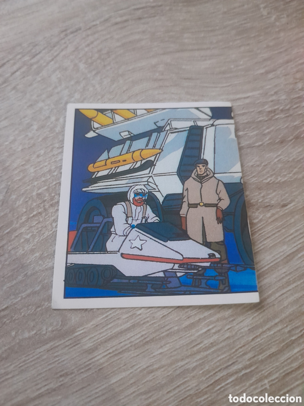 Coleccionismo cromos antiguos: Cromo n&ordm; 62 gijoe panini nunca pegado