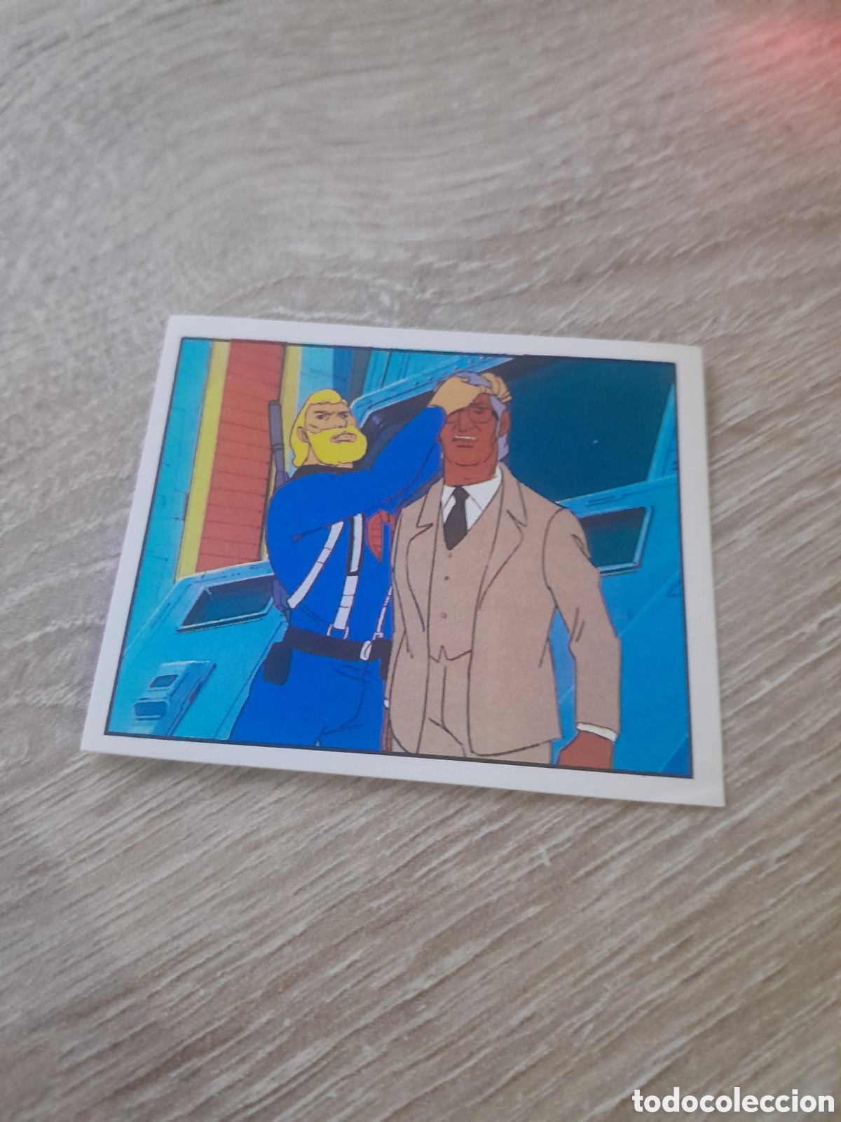 Coleccionismo cromos antiguos: Cromo n&ordm; 54 gijoe panini nunca pegado