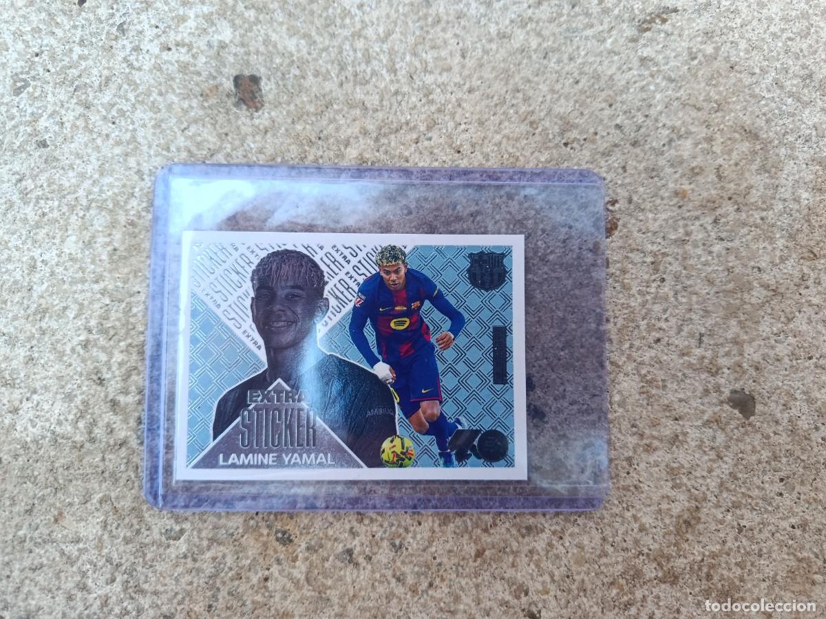 Coleccionismo cromos antiguos: Extra Sticker Silver Lamine Yamal
