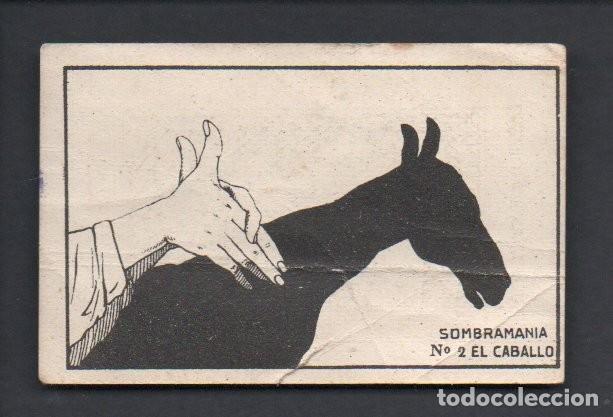 Coleccionismo cromos antiguos: CROMO, SOMBRAMANIA N&ordm; 2 - EL CABALLO. ESCAMAS SOMS.