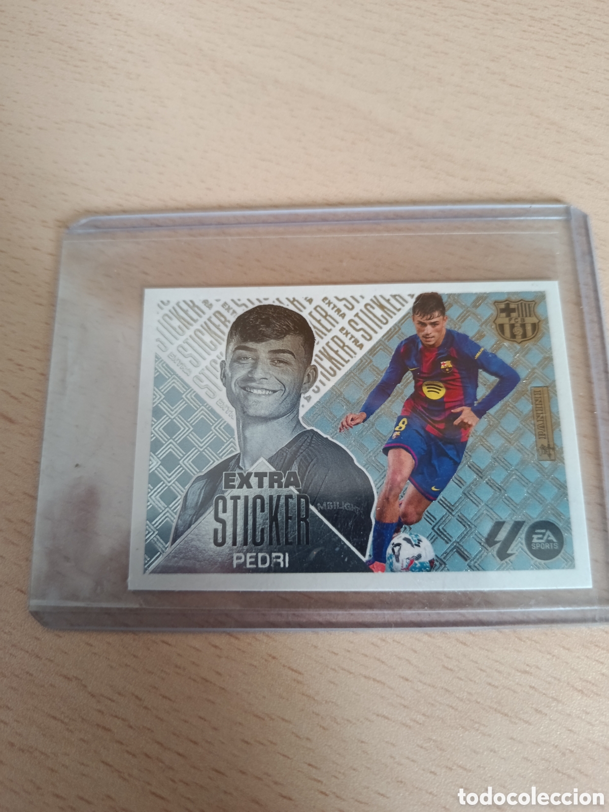 Coleccionismo cromos antiguos: Extra Sticker Pedri (Plata)