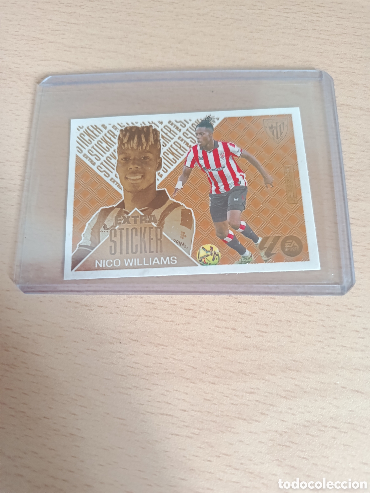 Coleccionismo cromos antiguos: Extra Sticker Nico Williams (Bronce)