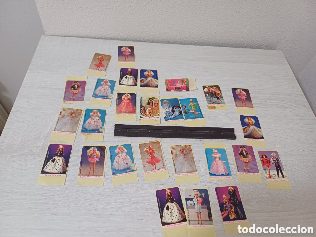 Coleccionismo cromos antiguos: LOTE CROMOS CHICLE BARBIE
