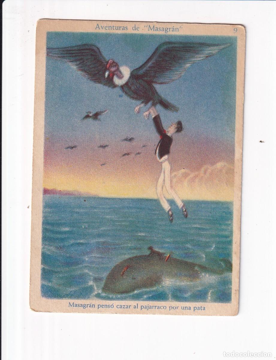 Coleccionismo cromos antiguos: AVENTURAS DE &rdquo;MASAGRAN&rdquo; : NUMERO 9 .- CHOCOLATES AMATLLER