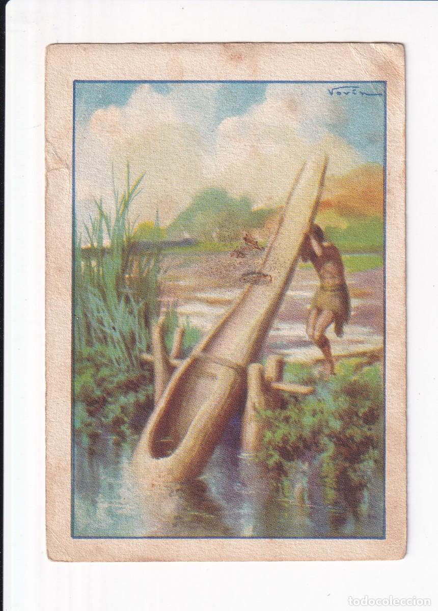 Coleccionismo cromos antiguos: HISTORIA DEL PROGRESO HUMANO : SERIE II .- NUMERO XXI .- CHOCOLATES AMATLLER