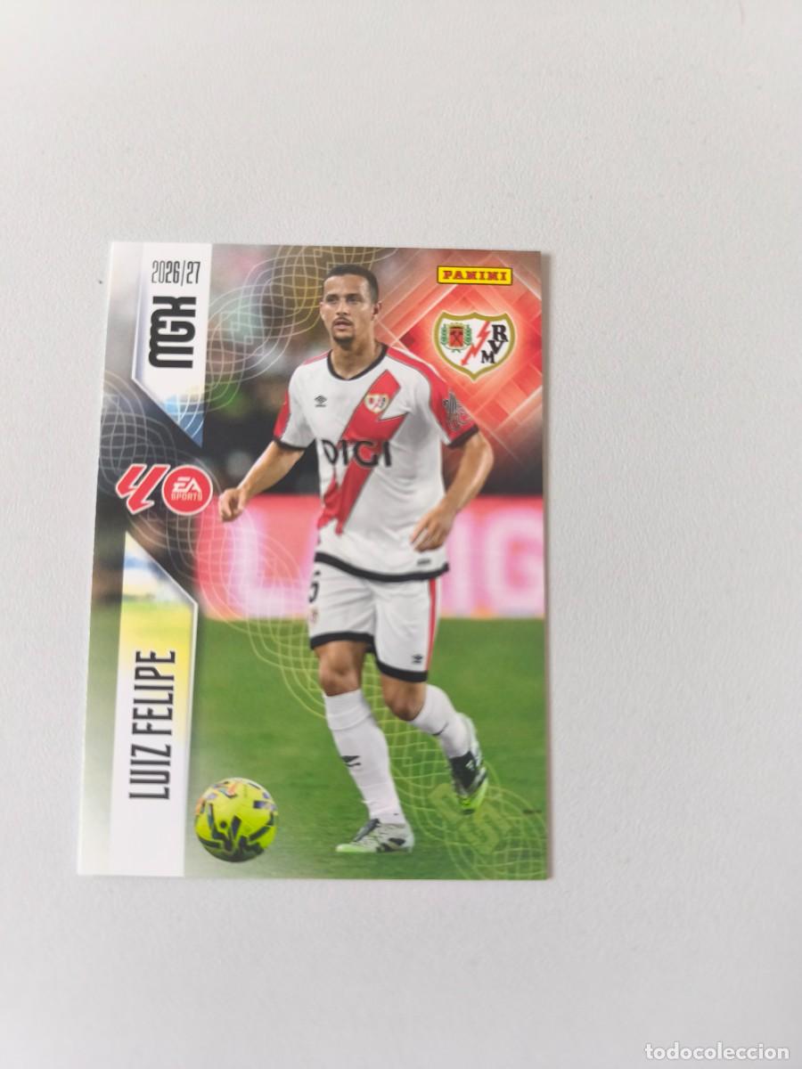 Coleccionismo cromos antiguos: MGK 2026 2027 26 27 PANINI LUIZ FELIPE RAYO VALLECANO 296 H4
