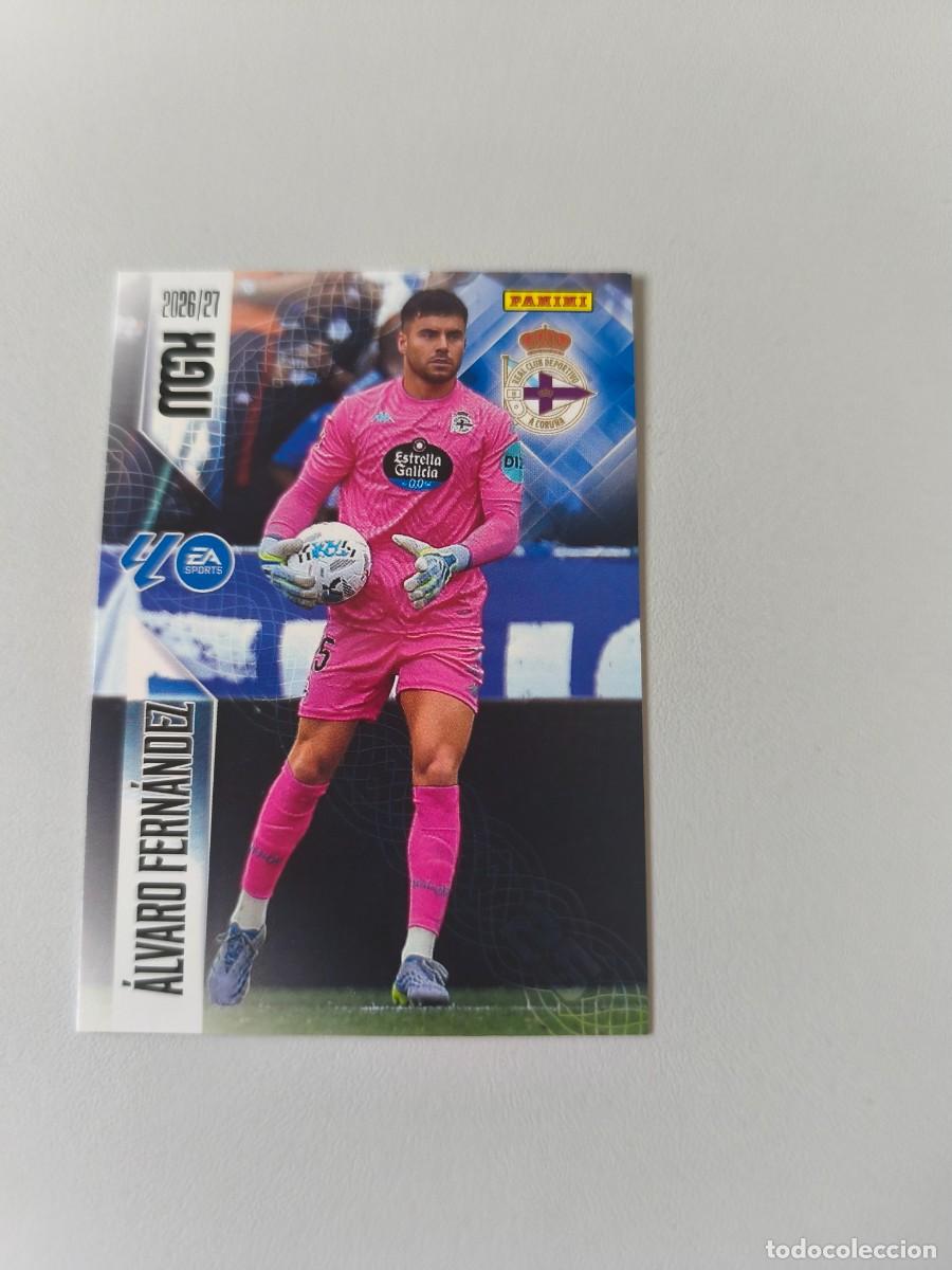 Coleccionismo cromos antiguos: MGK 2026 2027 26 27 PANINI &Aacute;LVARO FERNANDEZ DEPORTIVO DE LA CORU&Ntilde;A 128 H4