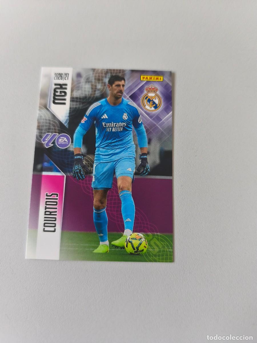 Coleccionismo cromos antiguos: MGK 2026 2027 26 27 PANINI COURTOIS REAL MADRID 218 H4