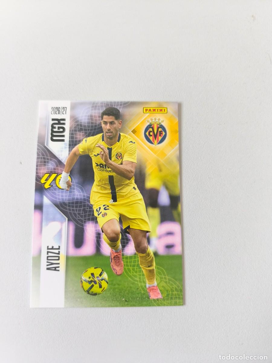 Coleccionismo cromos antiguos: MGK 2026 2027 26 27 PANINI AYOZE VILLARREAL 377 H4
