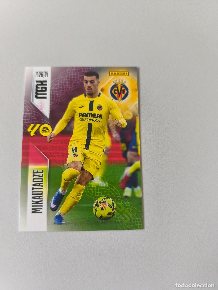 Coleccionismo cromos antiguos: MGK 2026 2027 26 27 PANINI MIKAUTADZE VILLARREAL 376 H4