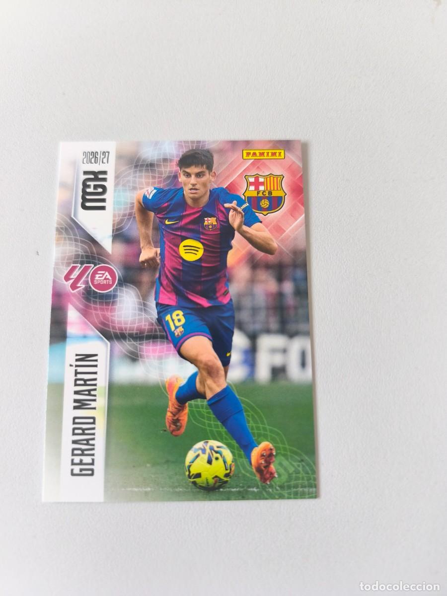 Coleccionismo cromos antiguos: MGK 2026 2027 26 27 PANINI GERARD MARTIN BARCELONA 77 H4