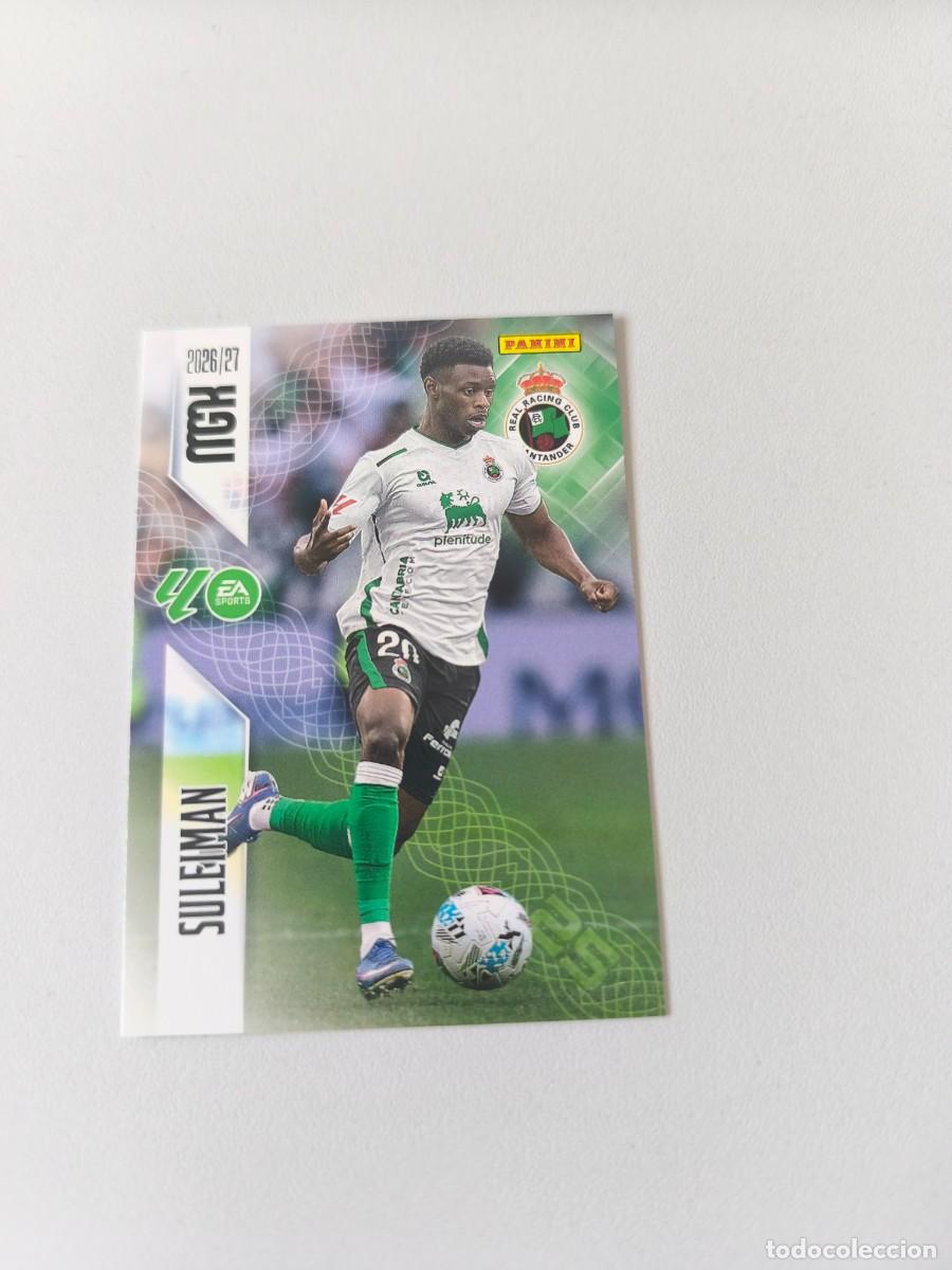 Coleccionismo cromos antiguos: MGK 2026 2027 26 27 PANINI SULEIMAN RACING DE SANTANDER 284 H4