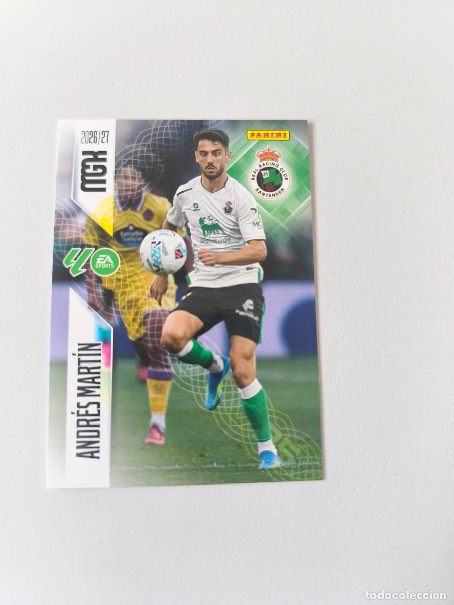 Coleccionismo cromos antiguos: MGK 2026 2027 26 27 PANINI ANDR&Eacute;S MARTIN RACING DE SANTANDER 285 H4