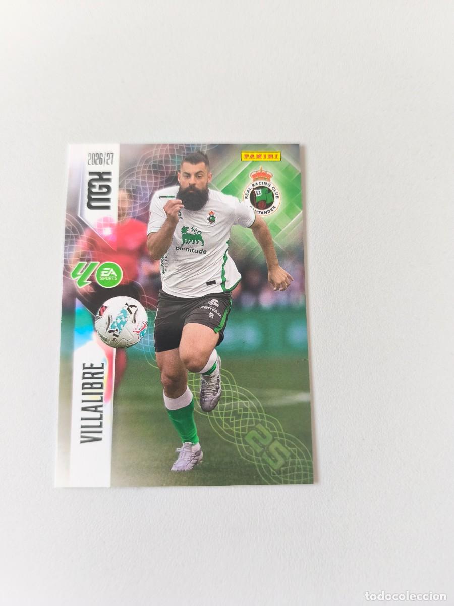 Coleccionismo cromos antiguos: MGK 2026 2027 26 27 PANINI VILLALIBRE RACING DE SANTANDER 287 H4