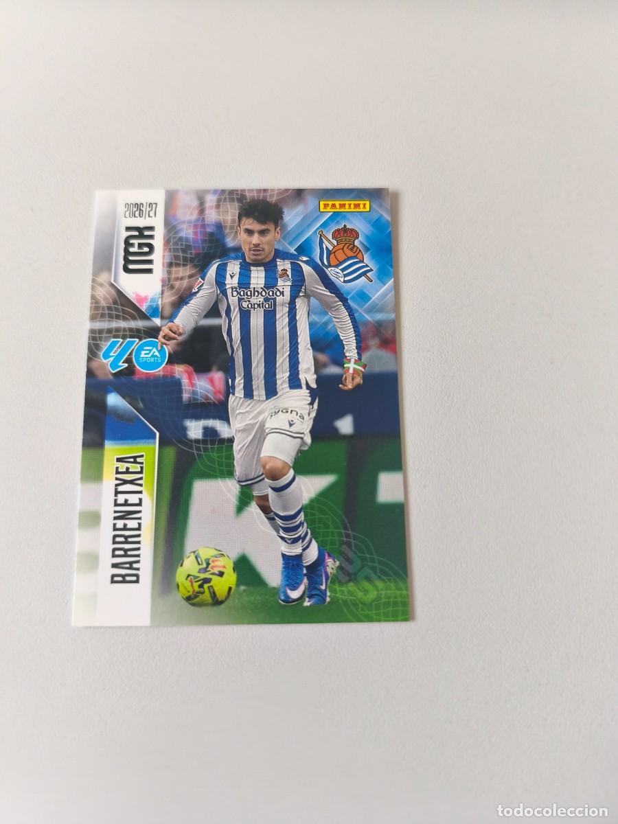 Coleccionismo cromos antiguos: MGK 2026 2027 26 27 PANINI BARRENETXEA REAL SOCIEDAD 321 H4