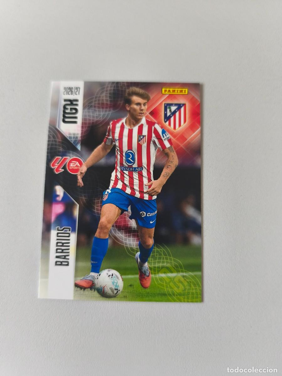 Coleccionismo cromos antiguos: MGK 2026 2027 26 27 PANINI BARRIOS ATLETICO DE MADRID 65 H4