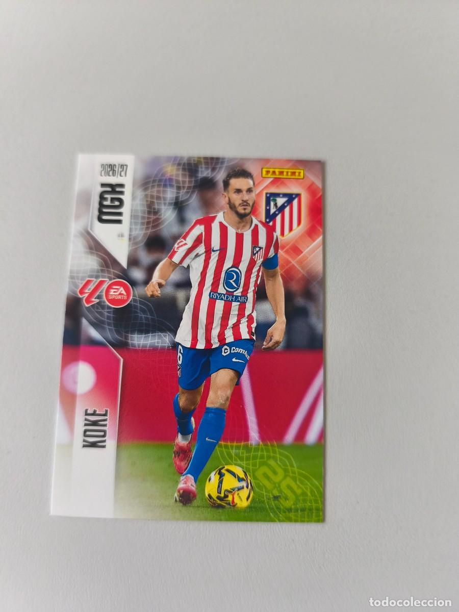Coleccionismo cromos antiguos: MGK 2026 2027 26 27 PANINI KOKE ATLETICO DE MADRID 64 H4