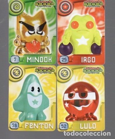 Coleccionismo cromos antiguos: CUATRO CROMO DE POWER 9-9-5 DEL A&Ntilde;O 2009