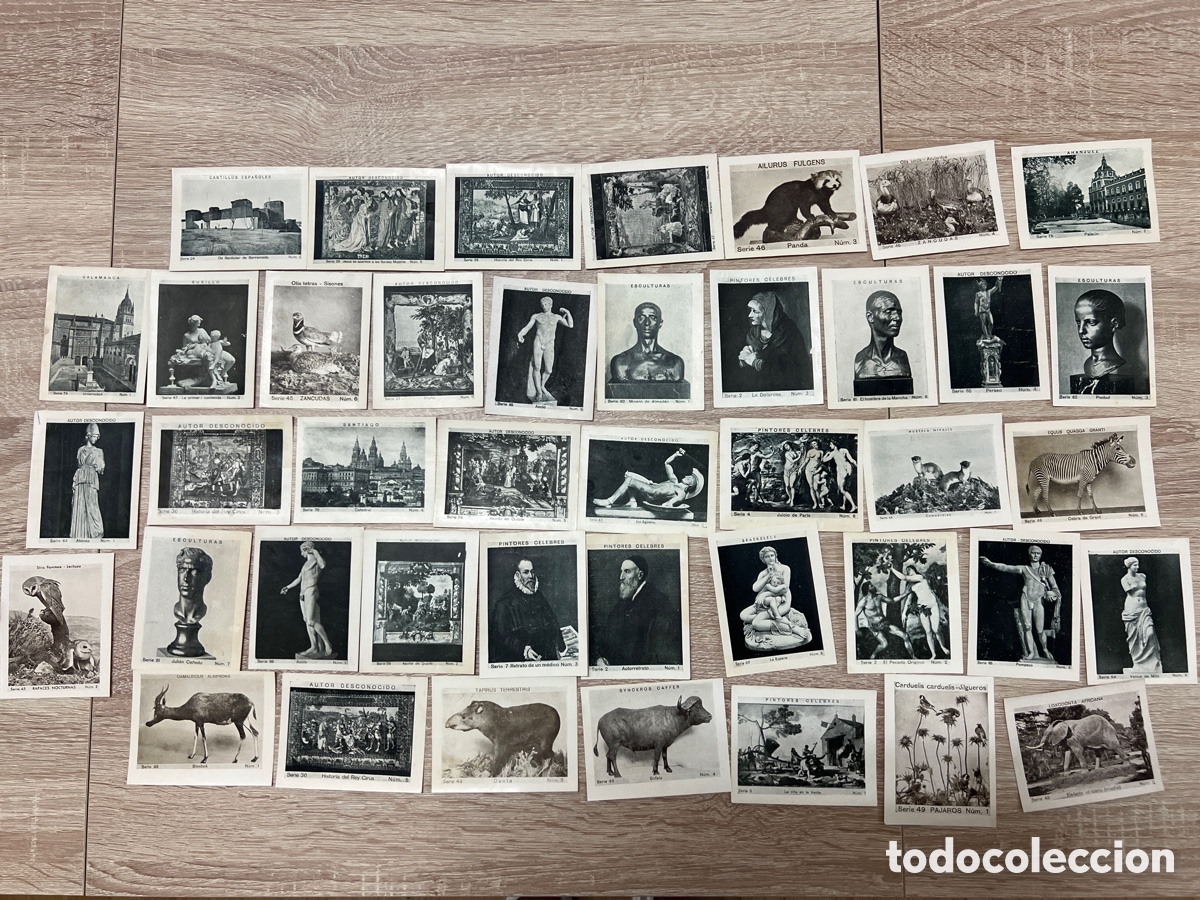 Coleccionismo cromos antiguos: 1932 EL CUPON PENINSULAR LOTE DE 40 CROMOS