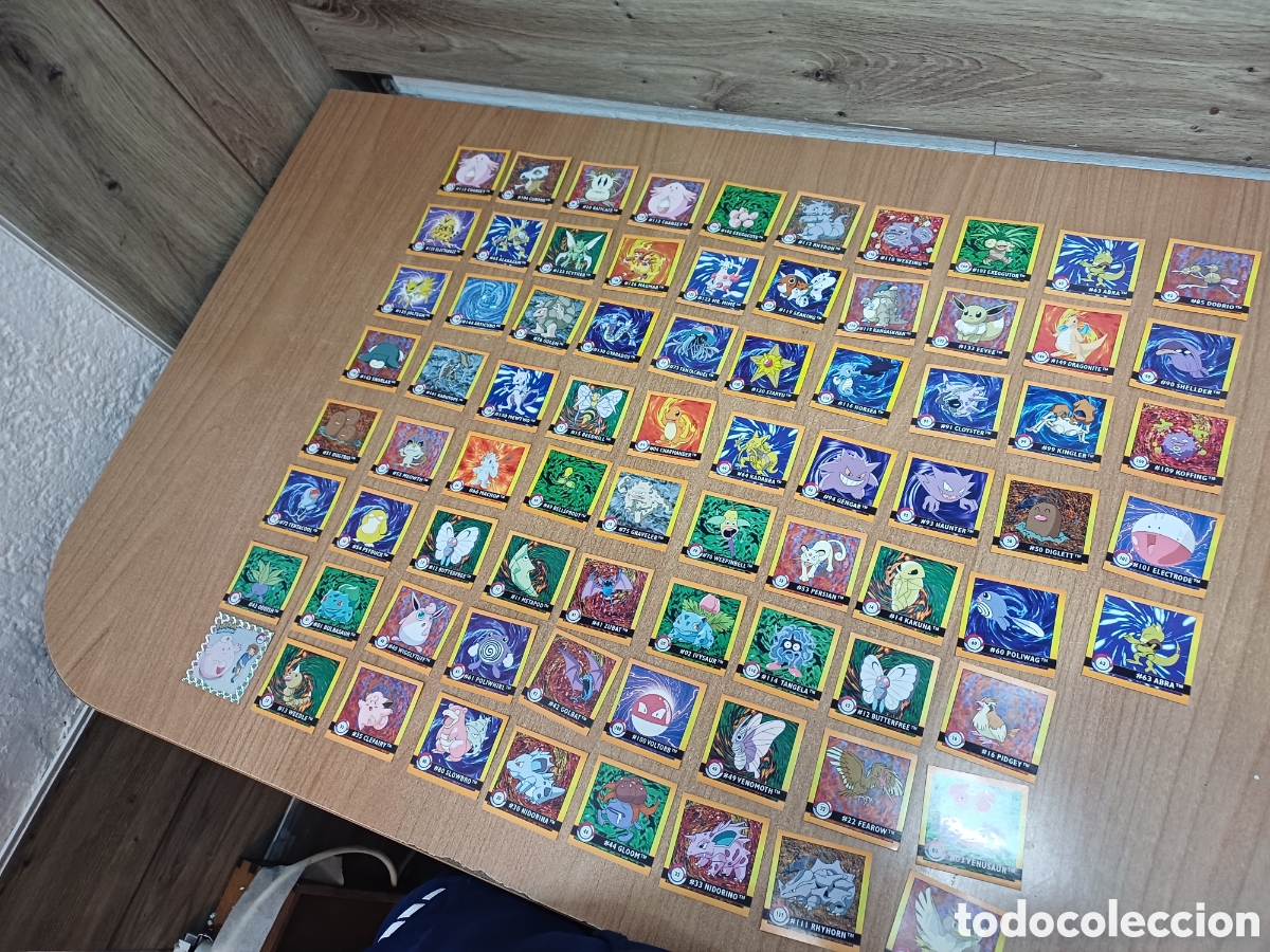 Coleccionismo cromos antiguos: LOTE CROMOS POK&Eacute;MON ARTBOX NINTENDO, A&Ntilde;OS 90