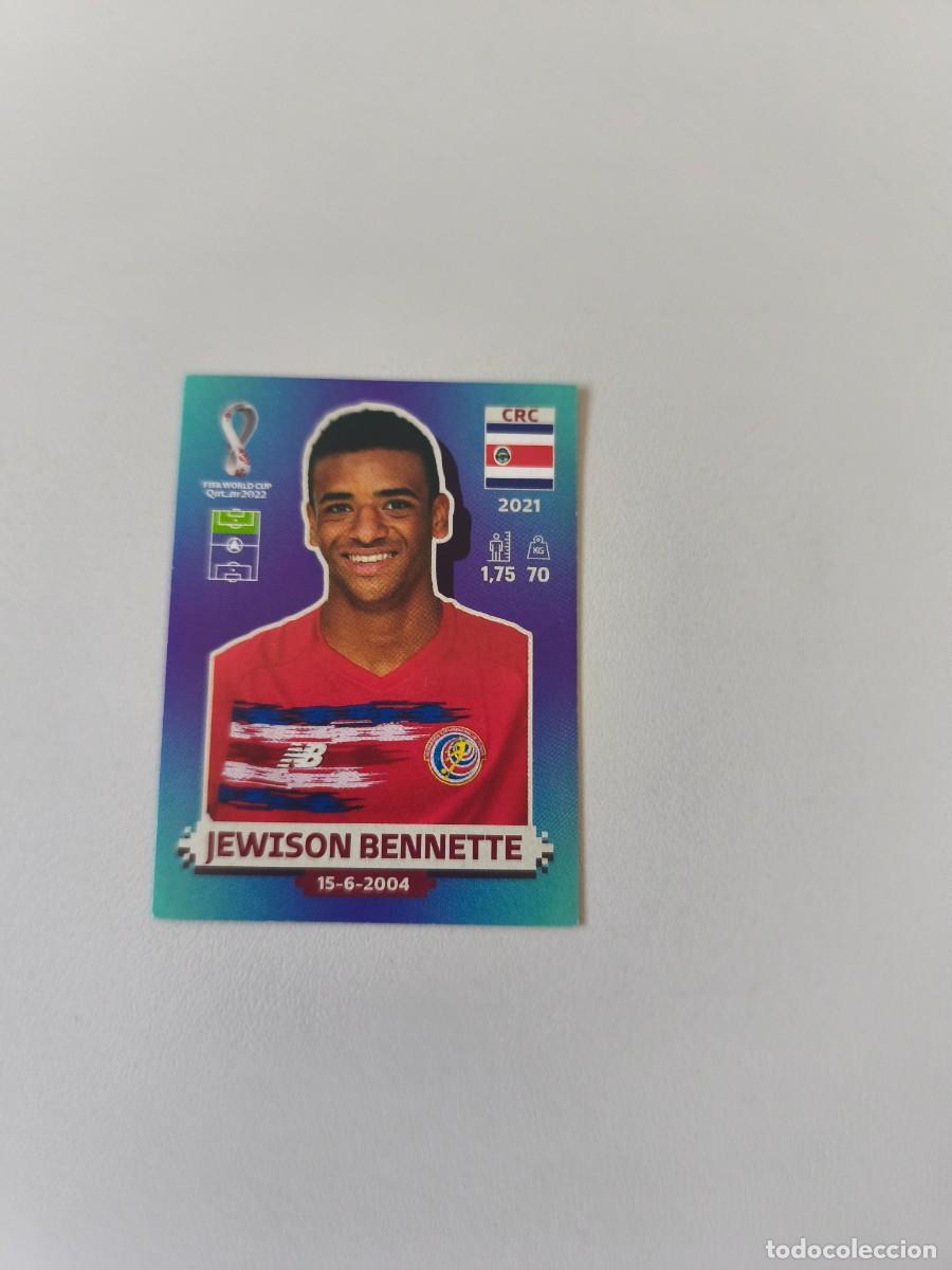 Coleccionismo cromos antiguos: FIFA WORLD CUP QATAR 2022 PANINI JEWISON BENNETTE 16 CRM2