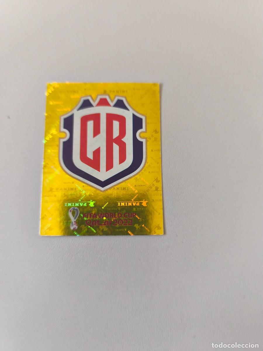 Coleccionismo cromos antiguos: FIFA WORLD CUP QATAR 2022 PANINI COSTA RICA ESCUDO 2 CRM2