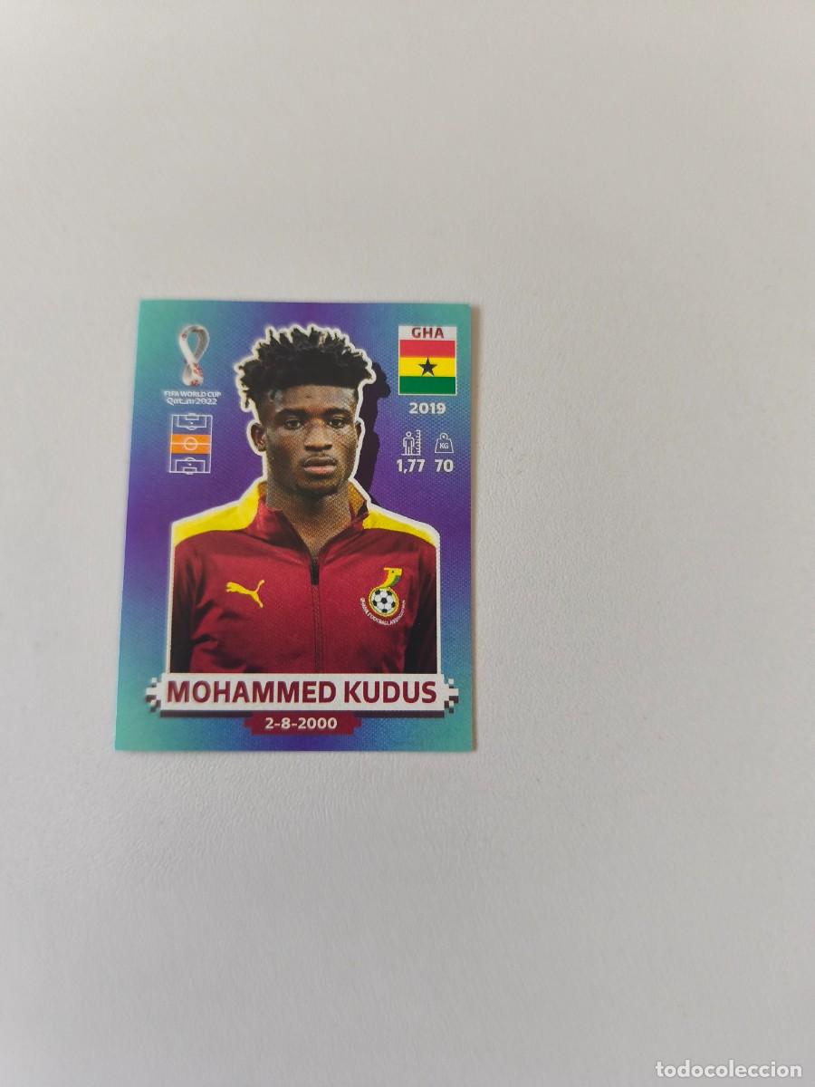 Coleccionismo cromos antiguos: FIFA WORLD CUP QATAR 2022 PANINI MOHAMED KUDUS GHA 12 CRM2